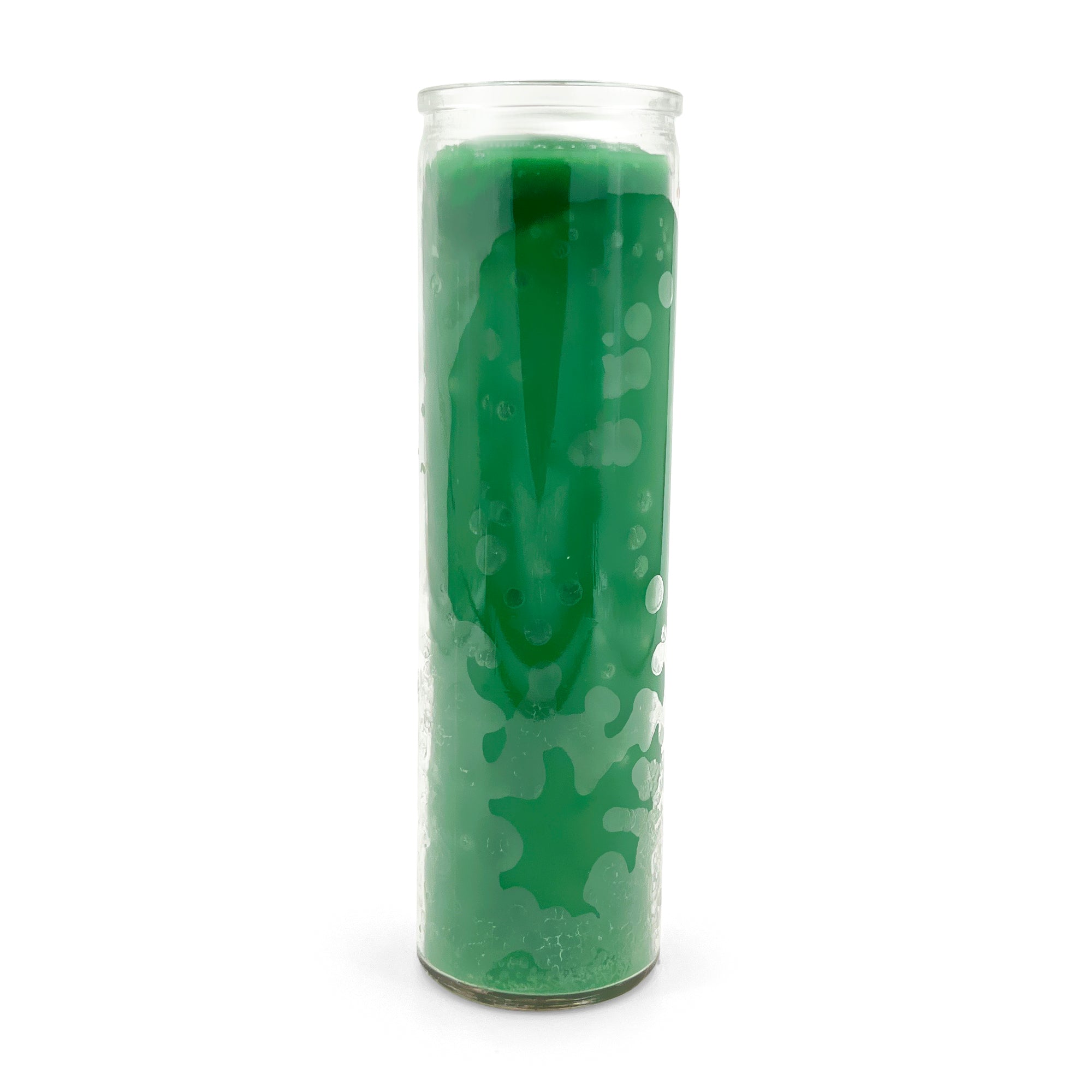 Vela de 5 días lisa 470 ml verde