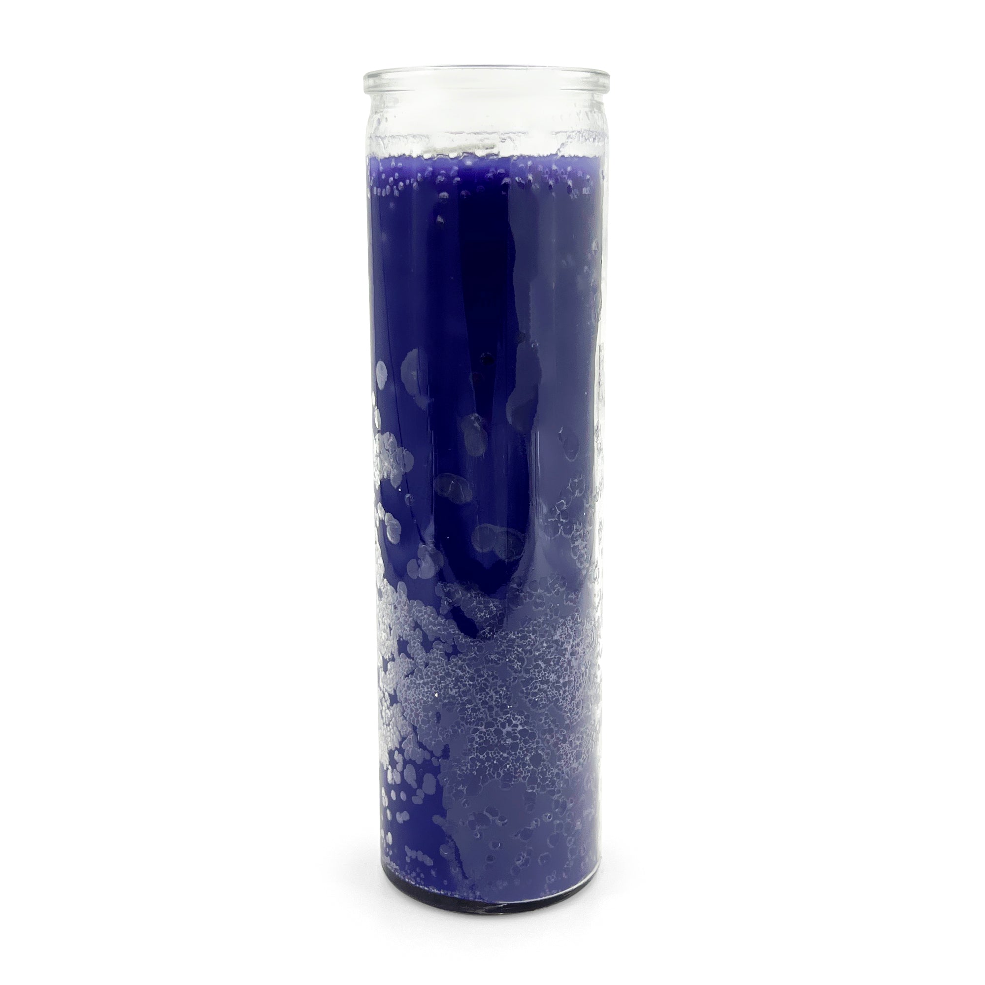 Vela de 5 días lisa, 470 ml, color morado