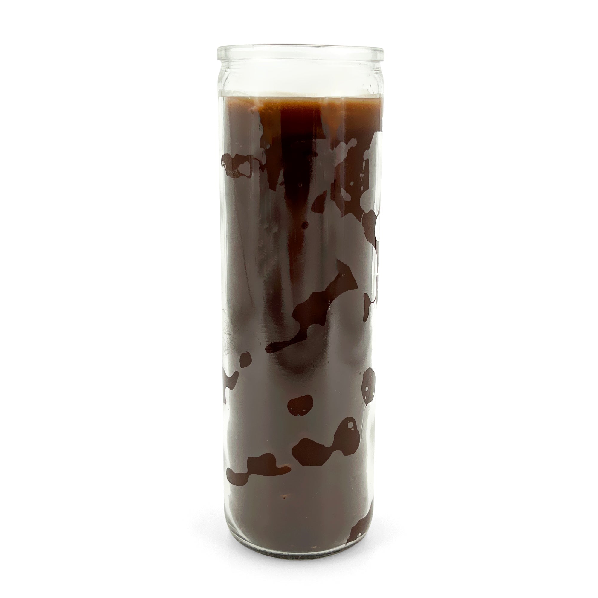 Vela Crusader Plain de 7 días, 600 ml, color marrón