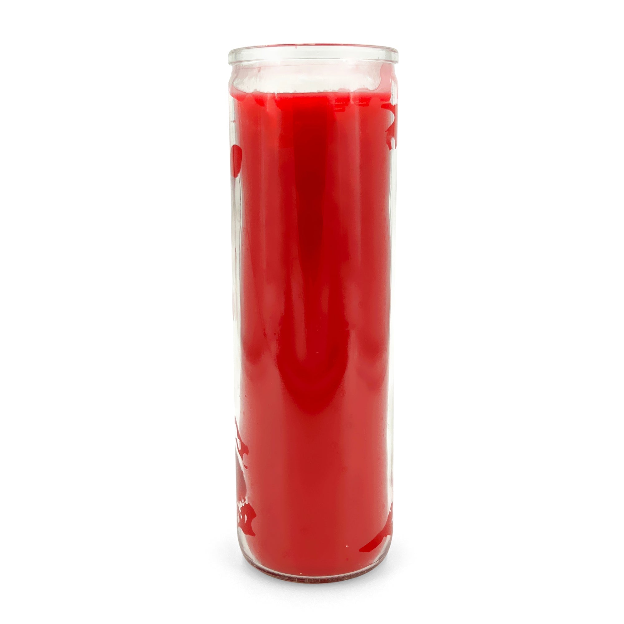 Crusader Plain 7 Day Candle 600 ml Red