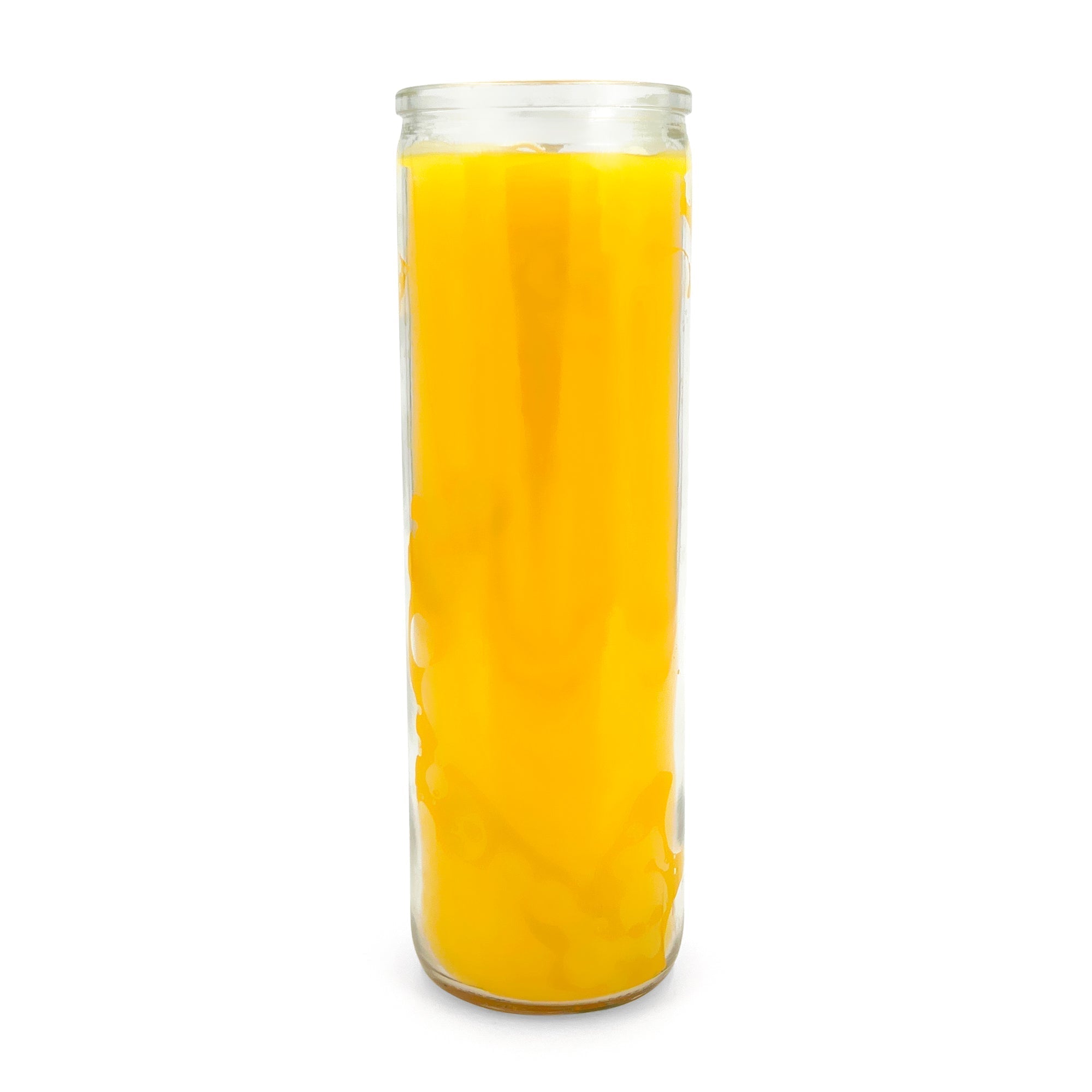 Crusader Plain 7 Day Candle 600 ml Yellow