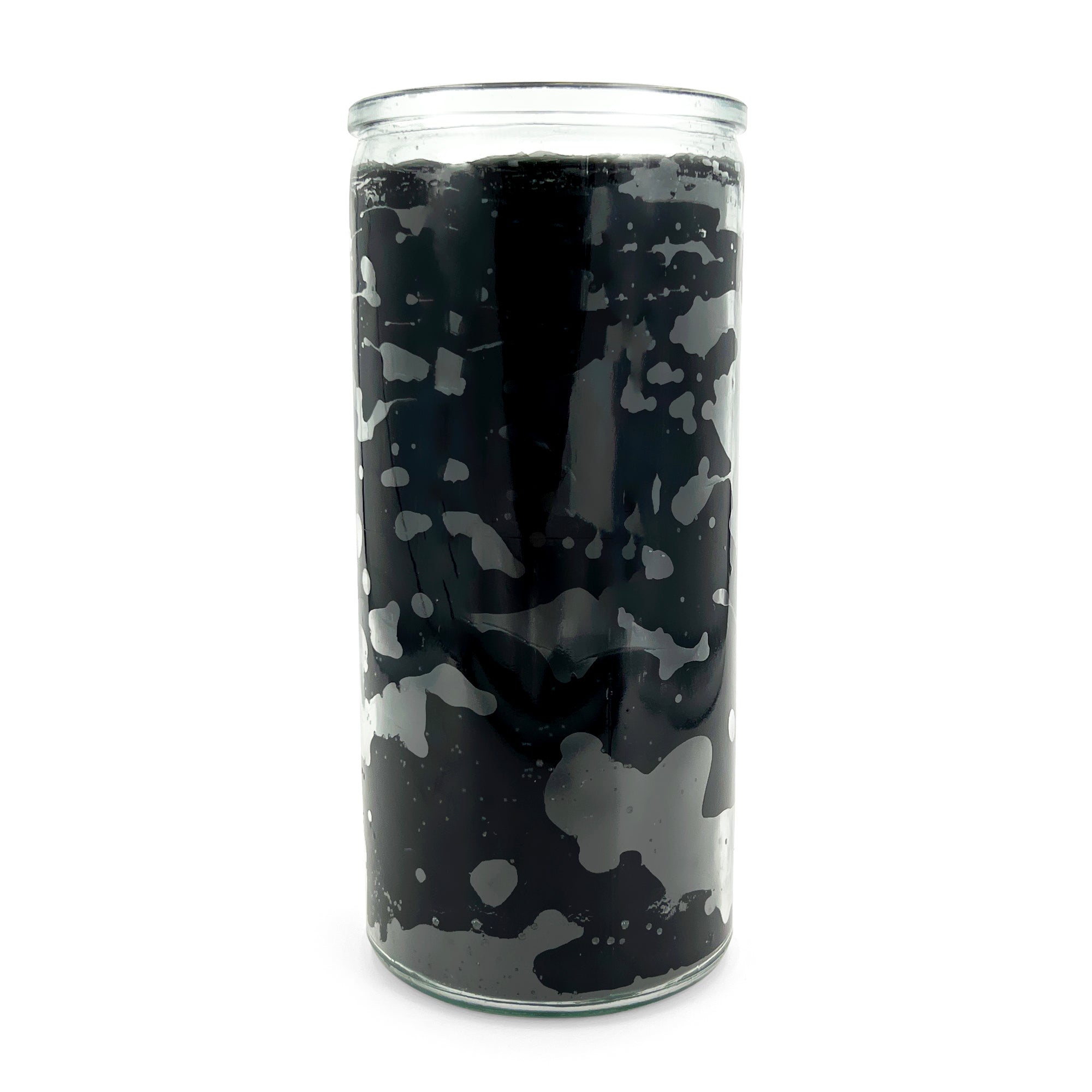 Plain 1600 ml Candle Black