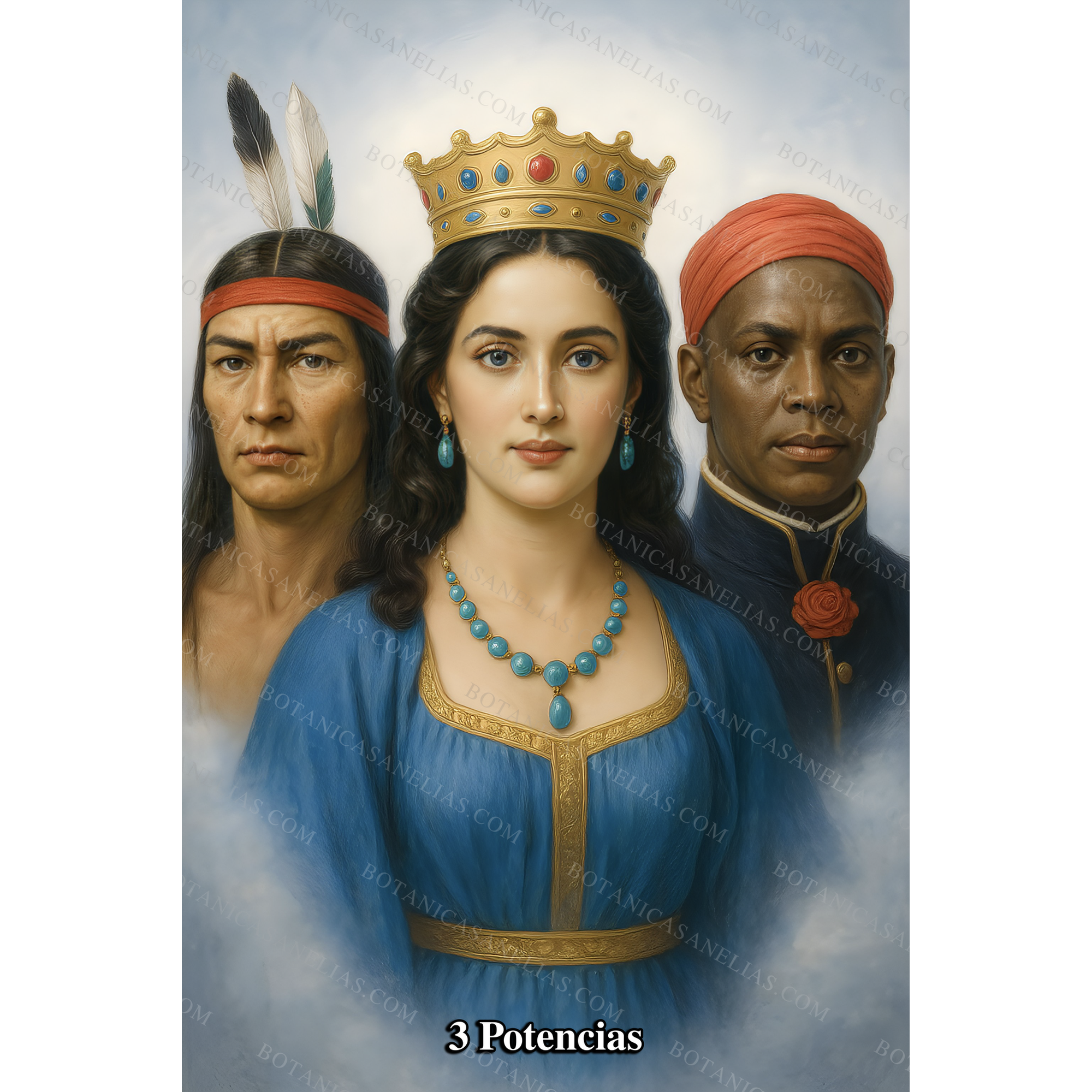 The Three Powers Prayer Card