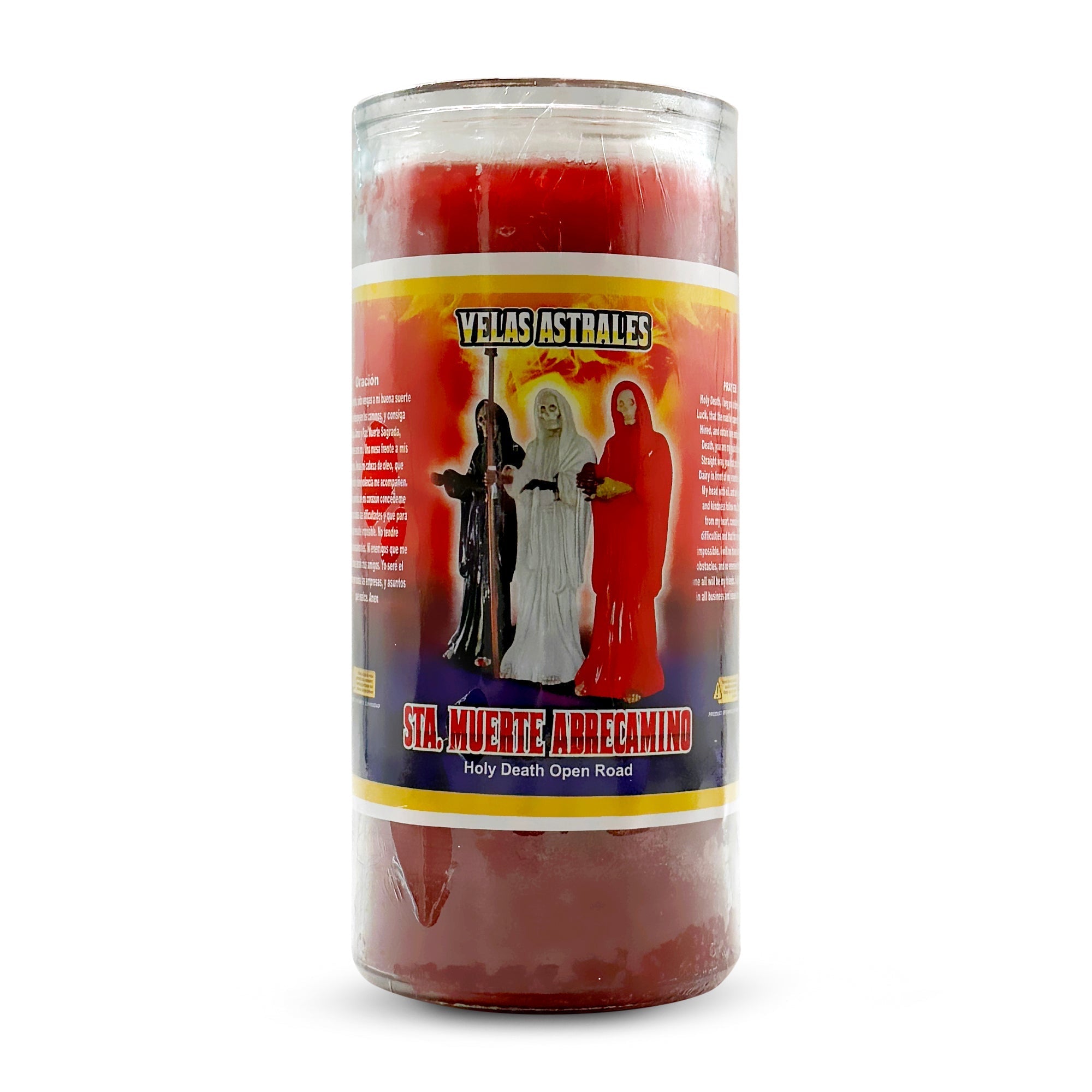 Santa Muerte Camino Abierto / Santa Muerte Abre Camino Preparado Vela de 14 Días