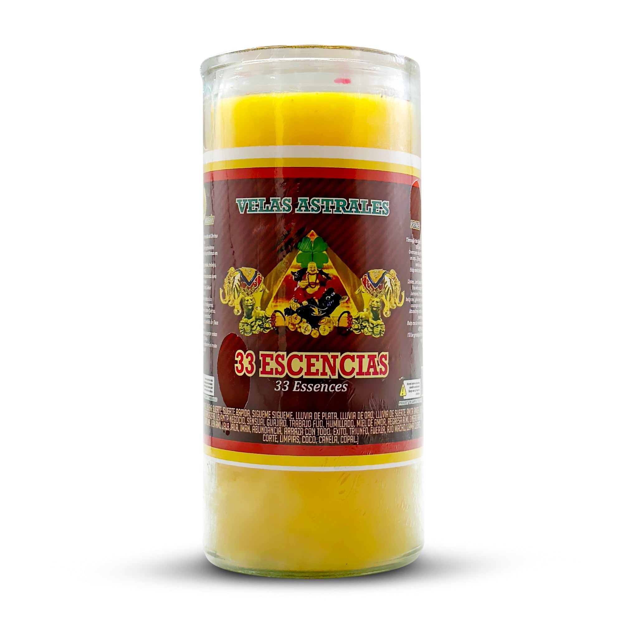 33 Essences / 33 Esencias Prepared 14 Day Candle