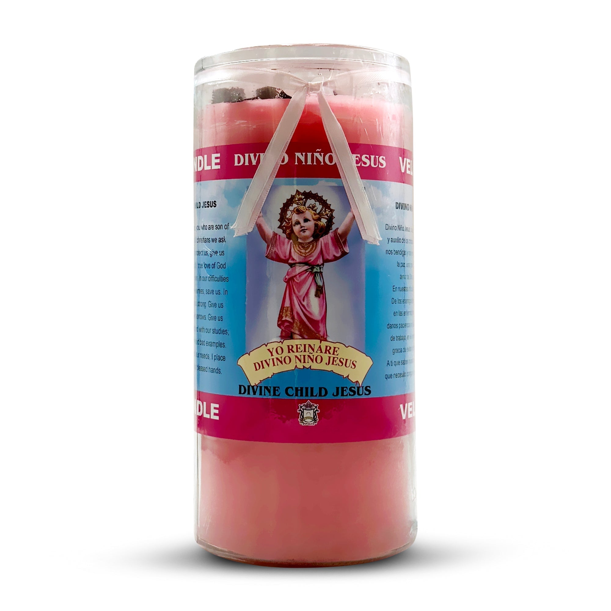 Divine Child Jesus / Divino Niño Prepared 14 Day Candle