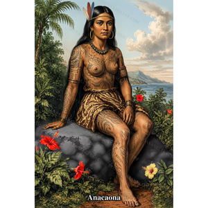 Anacaona Prayer Card