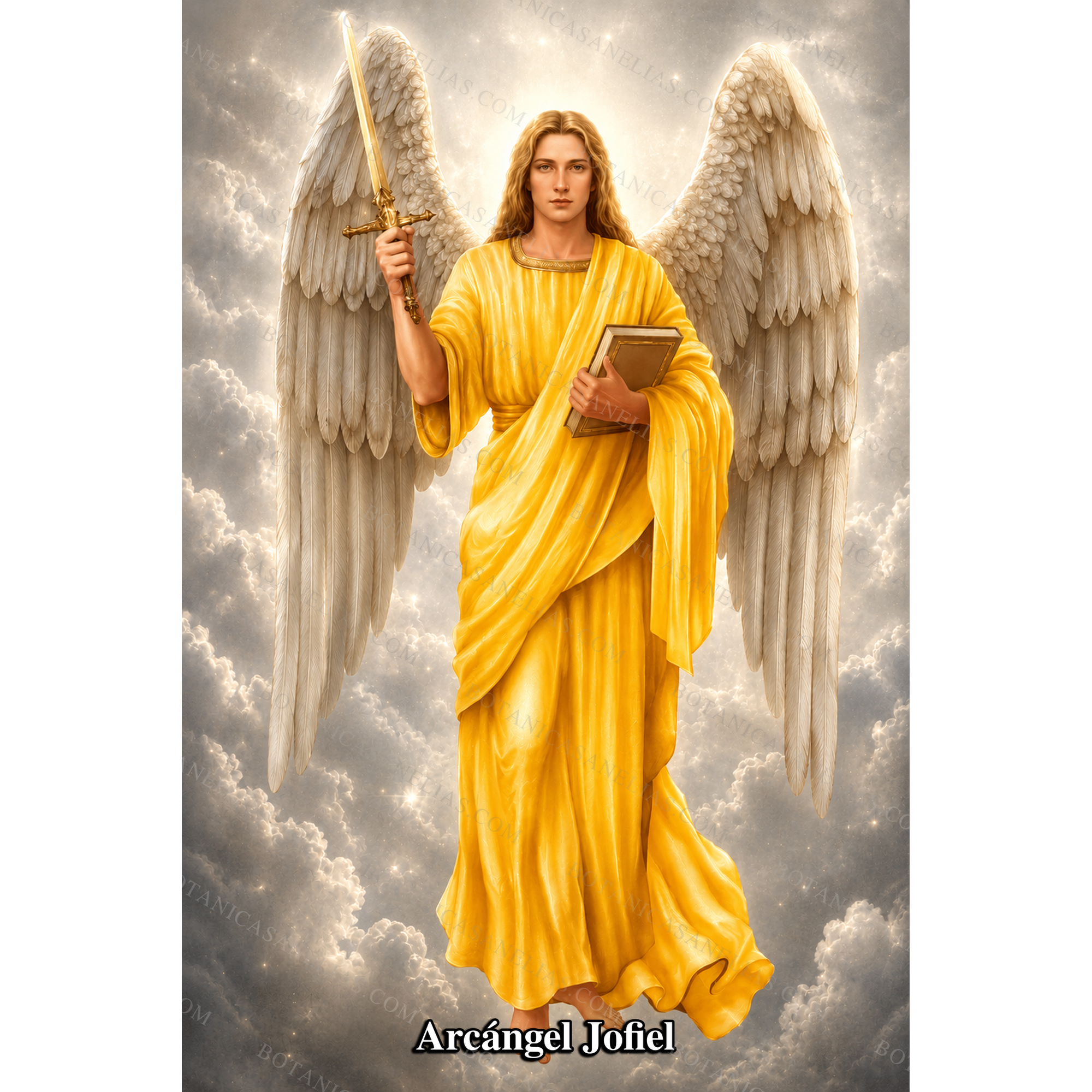 Archangel Jophiel Prayer Card