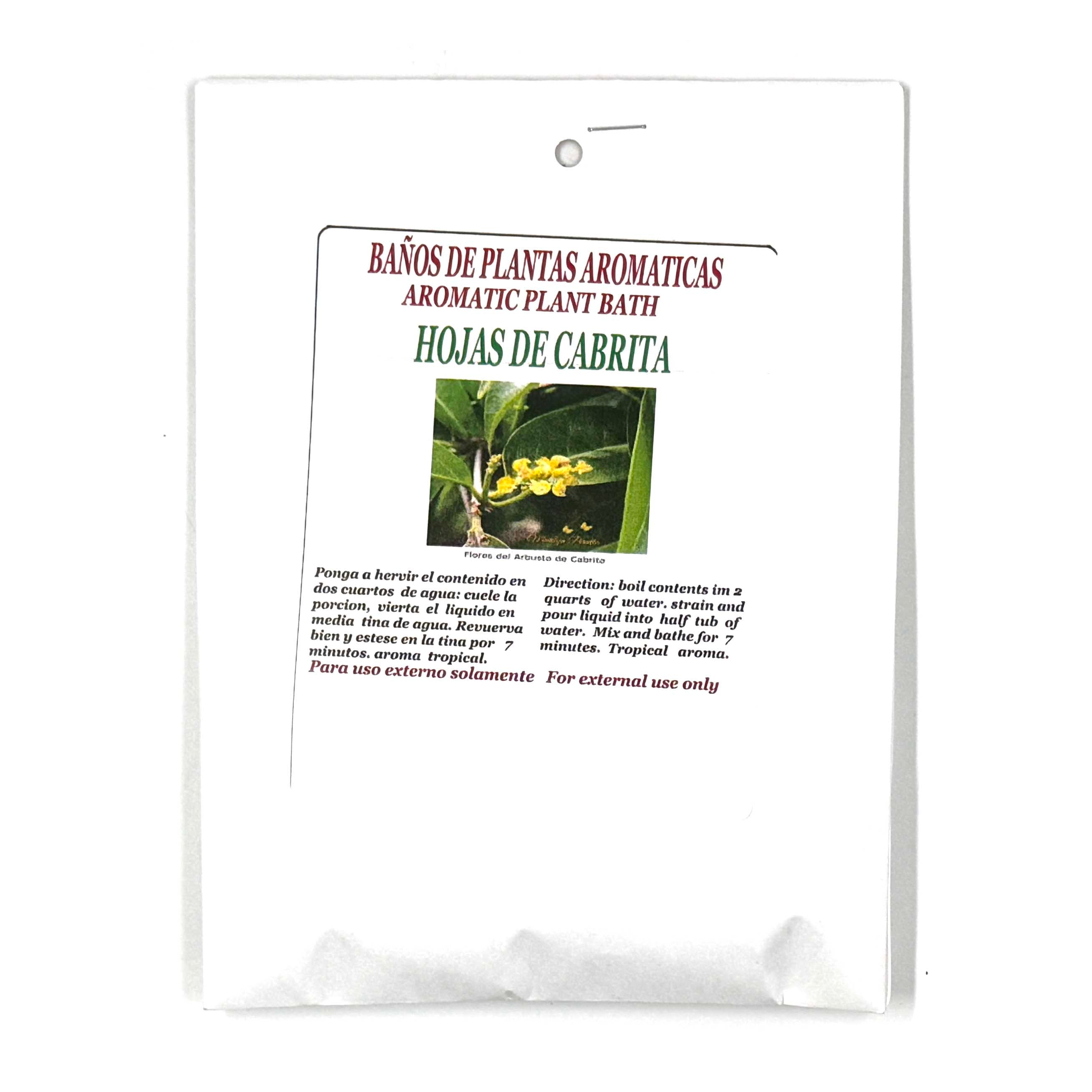 Hojas de cabrita