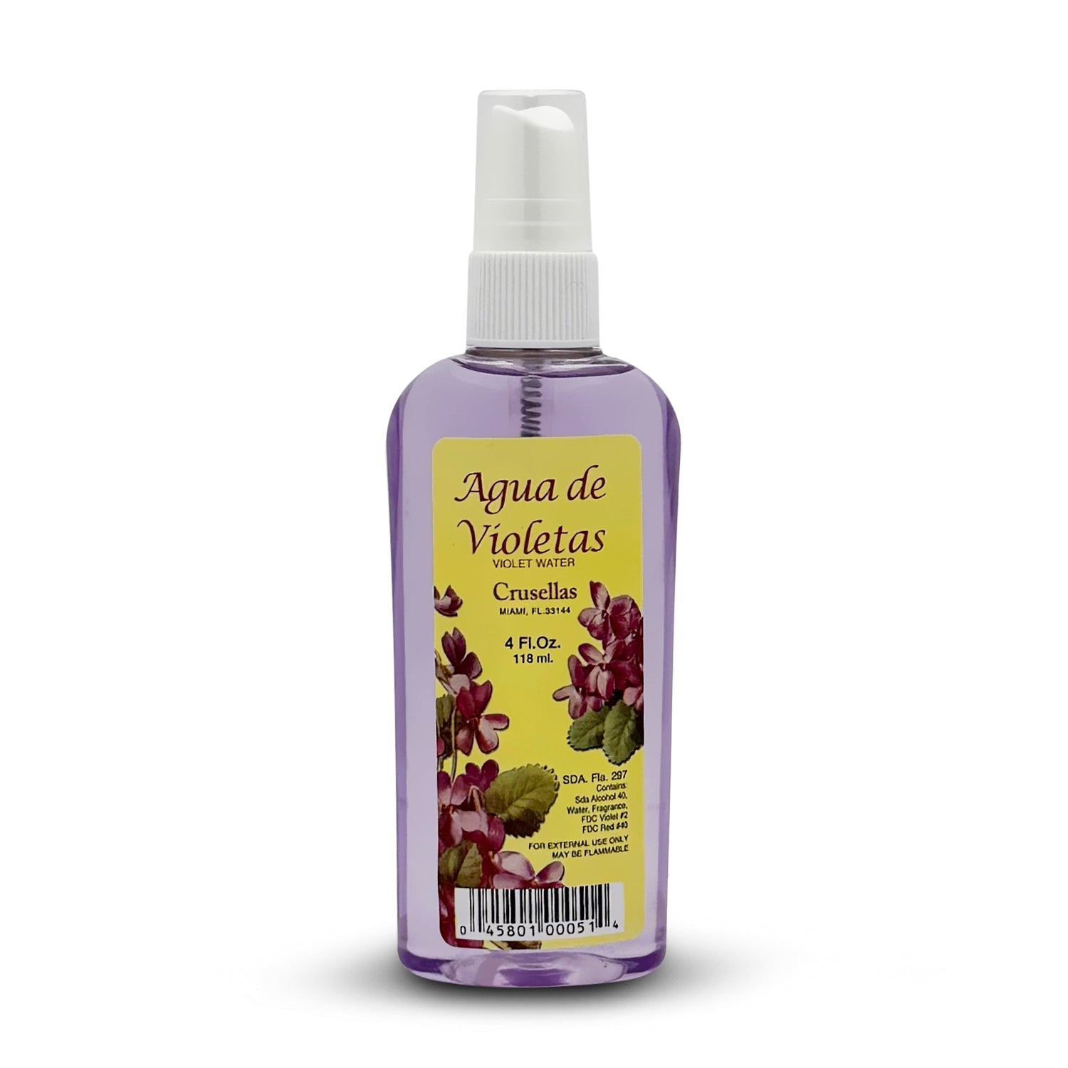 Violet Water / Agua de Violetas