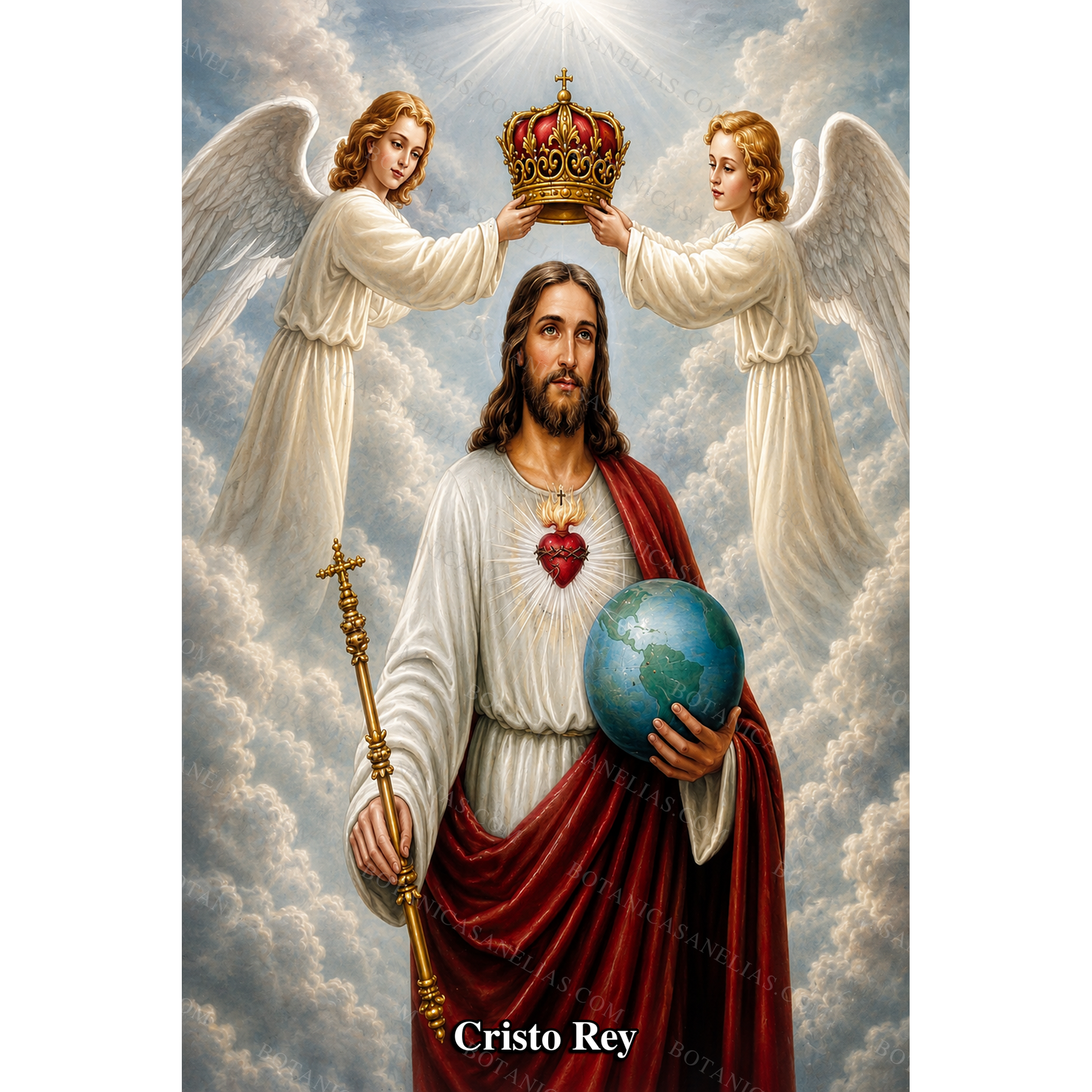Christ the King Prayer Card