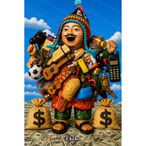 Ekeko Prayer Card