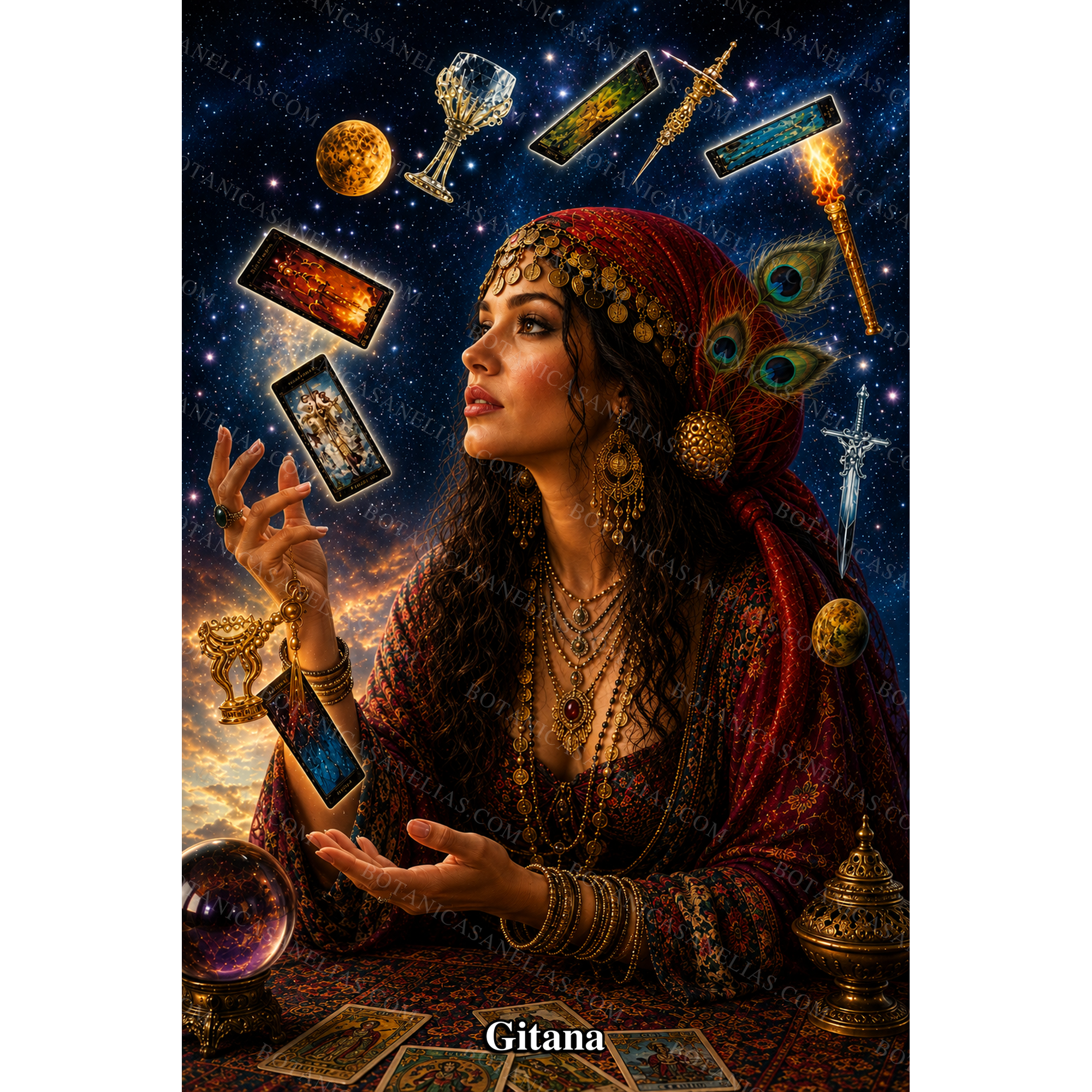 The Gypsy Prayer Card