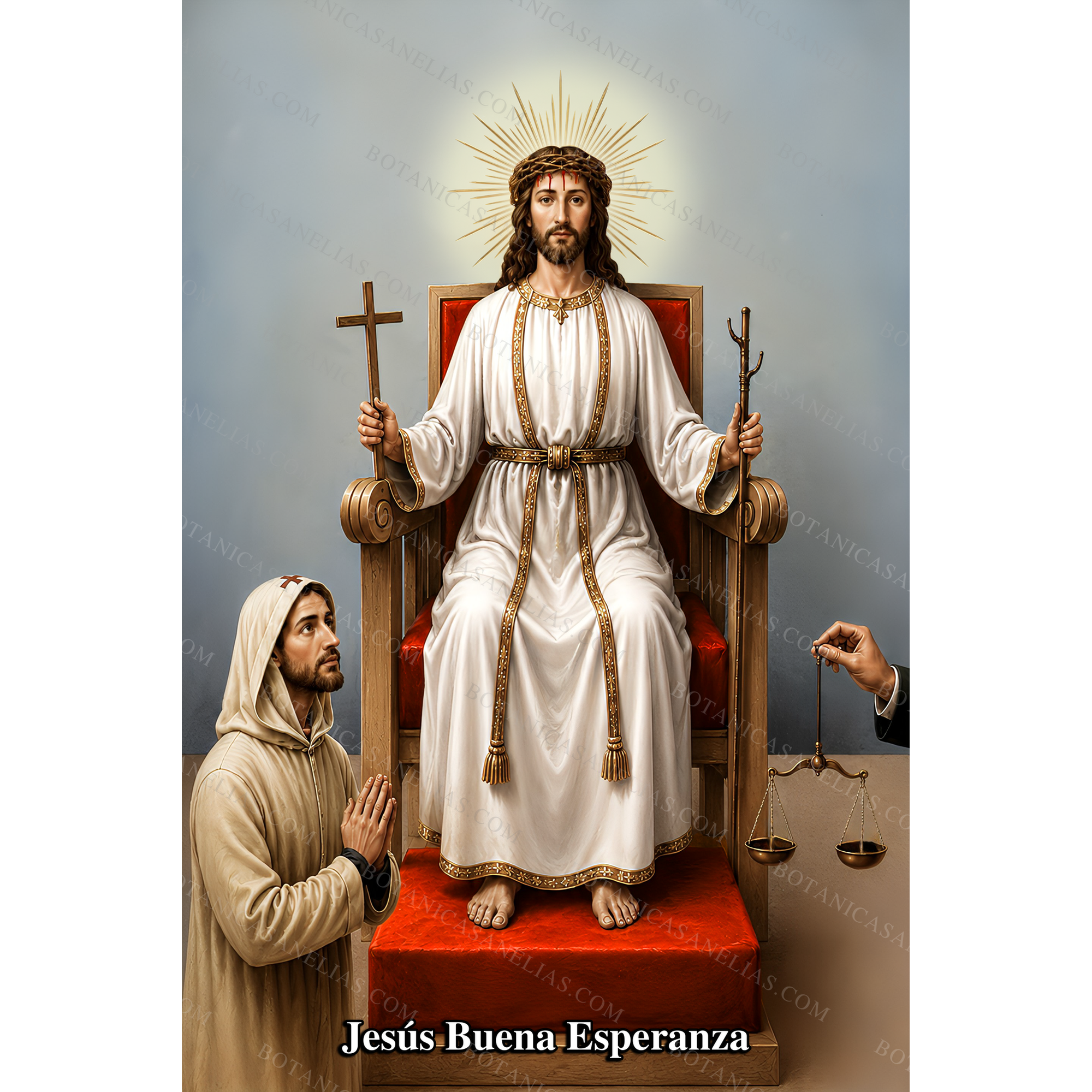 Jesus of Good Hope Prayer Card