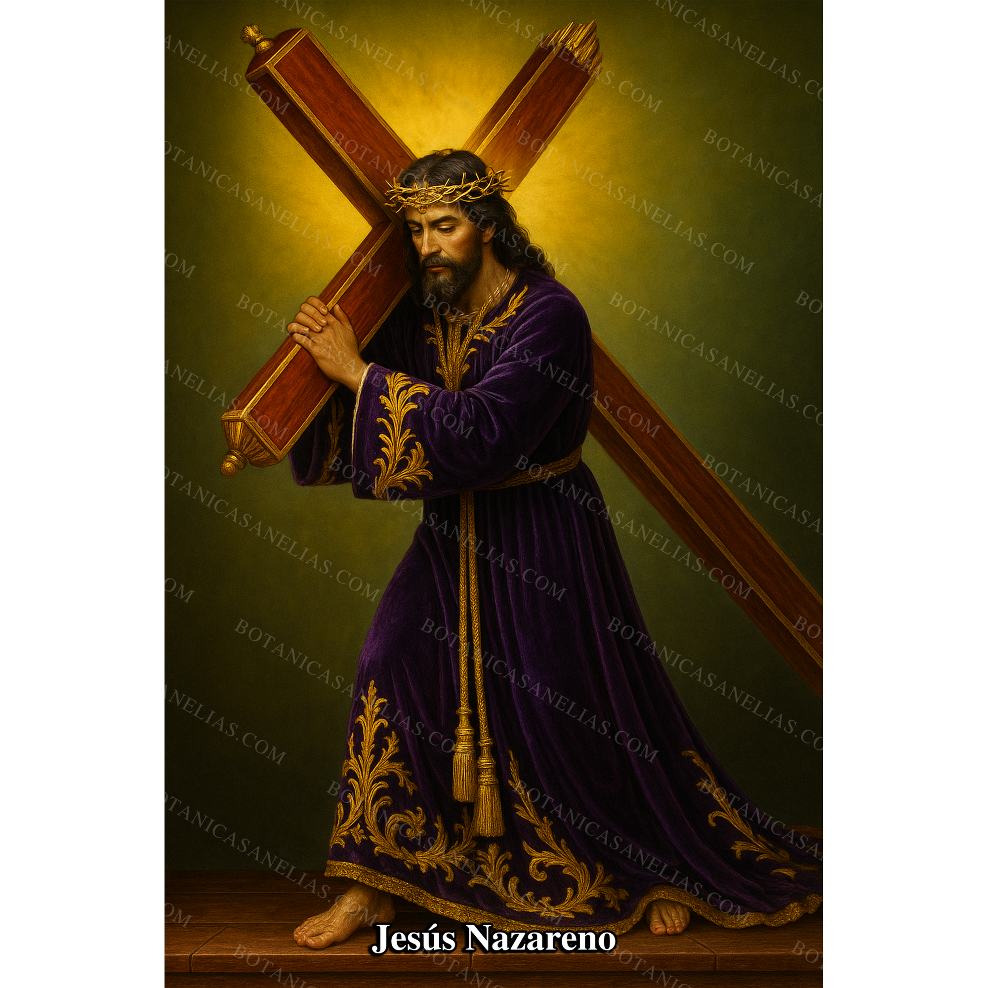 Jesus of Nazareth Prayer Card