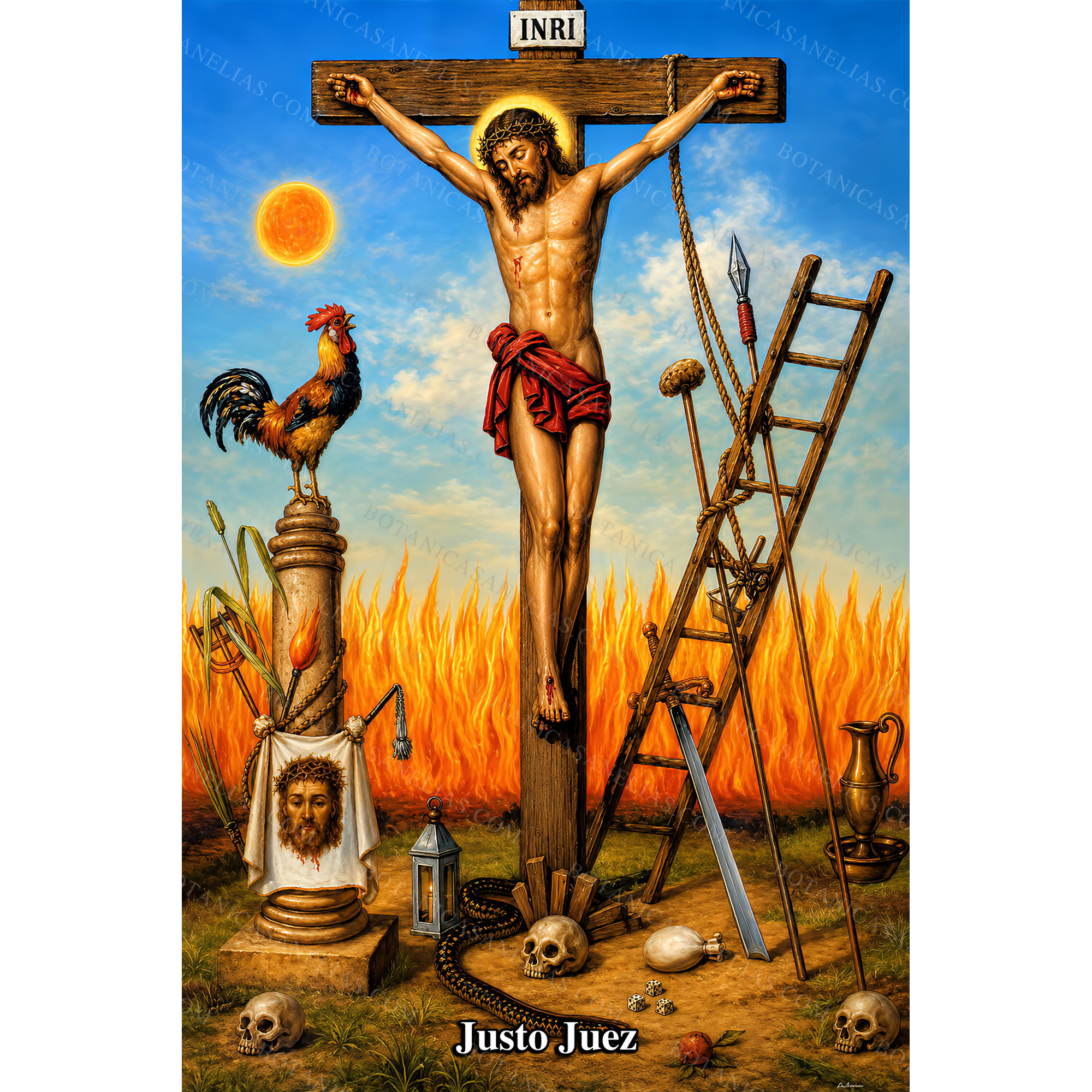 The Just Judge Prayer Card