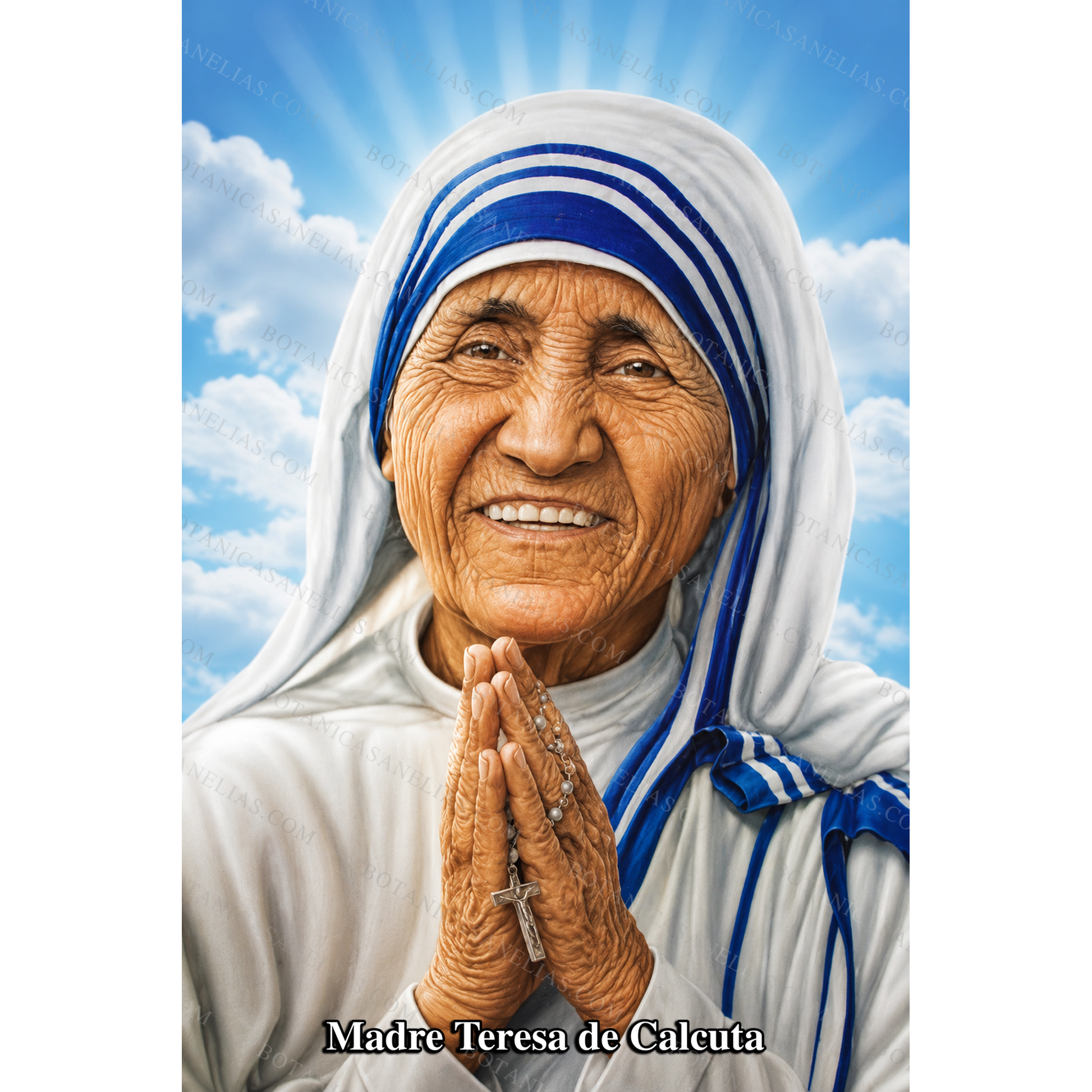 Mother Teresa of Calcutta Prayer Card