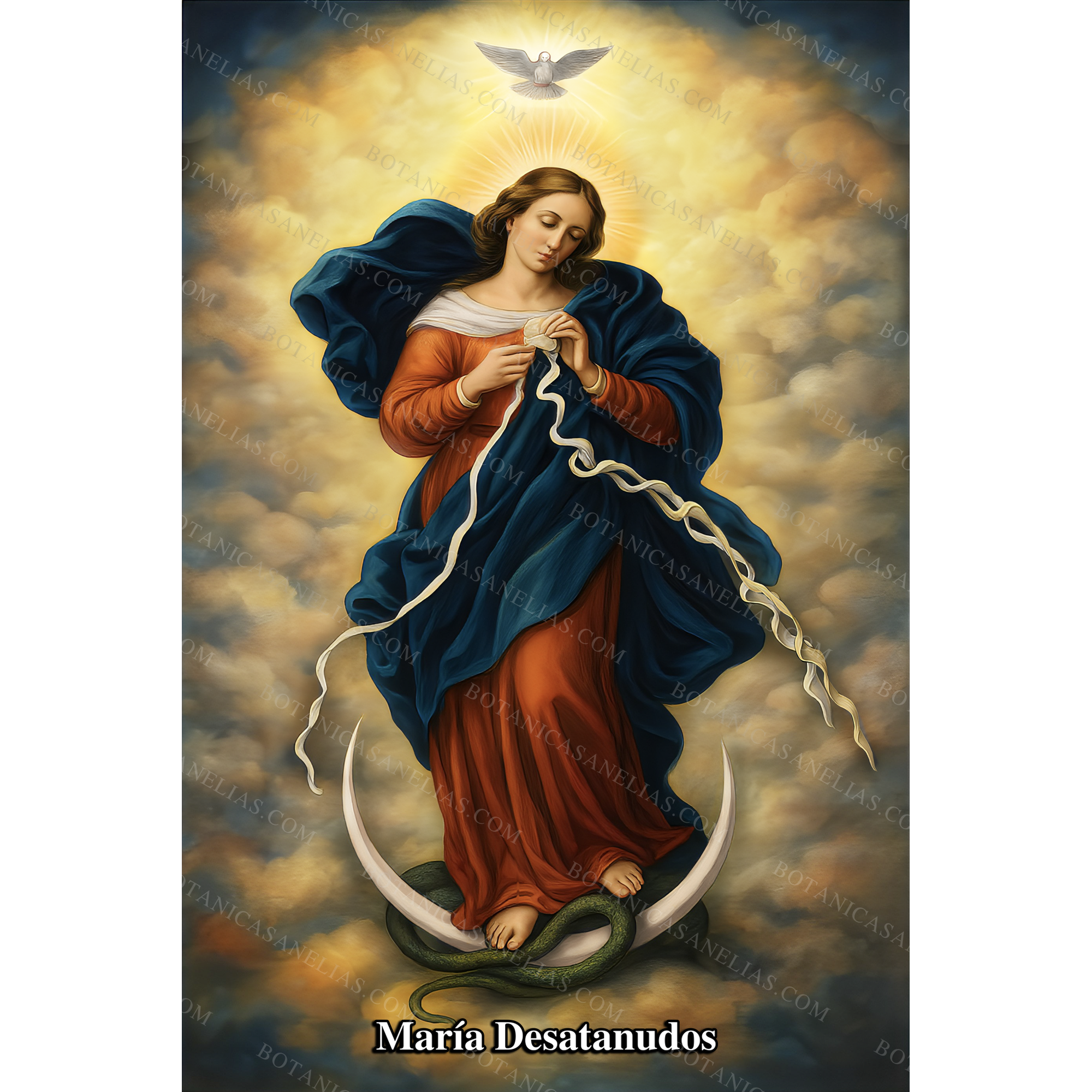 Our Lady Undoer of Knots Prayer Card