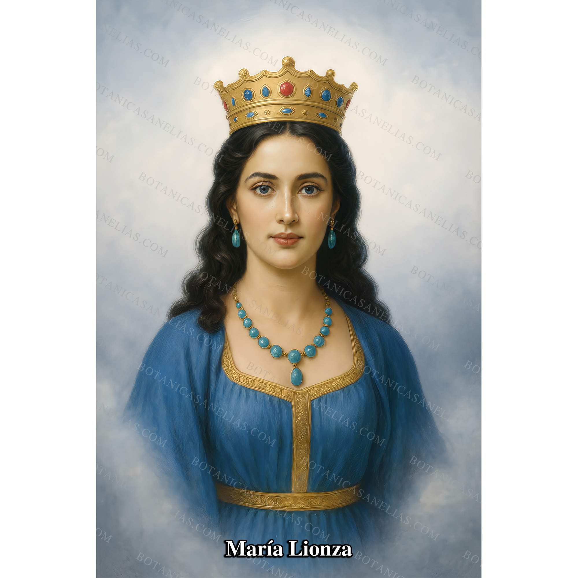 Maria Lionza Prayer Card