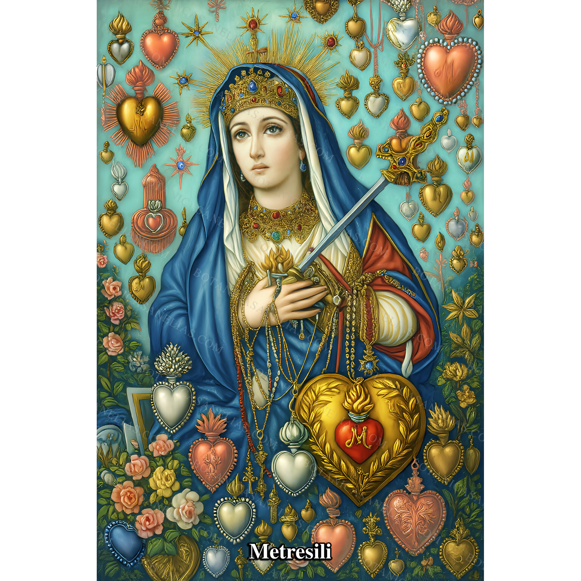 Metresili Prayer Card