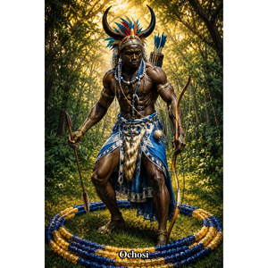 Ochosi Prayer Card
