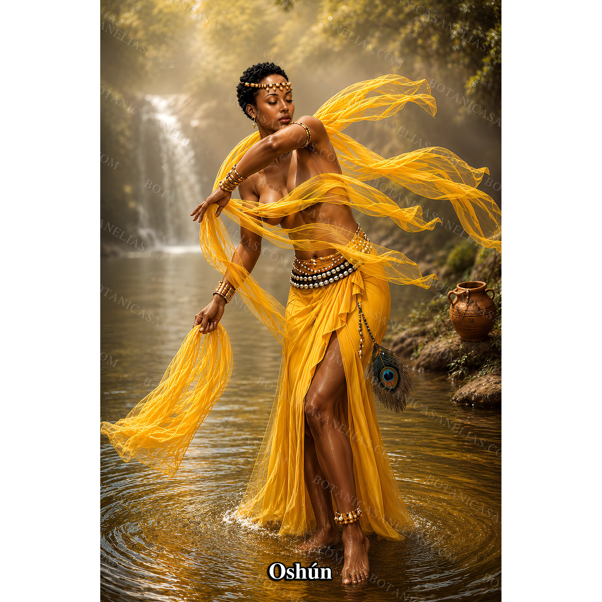 Oshun Prayer Card