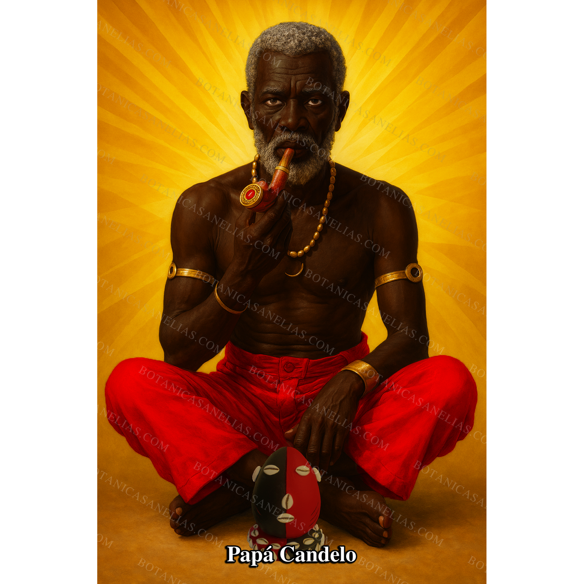 Papa Candelo Prayer Card