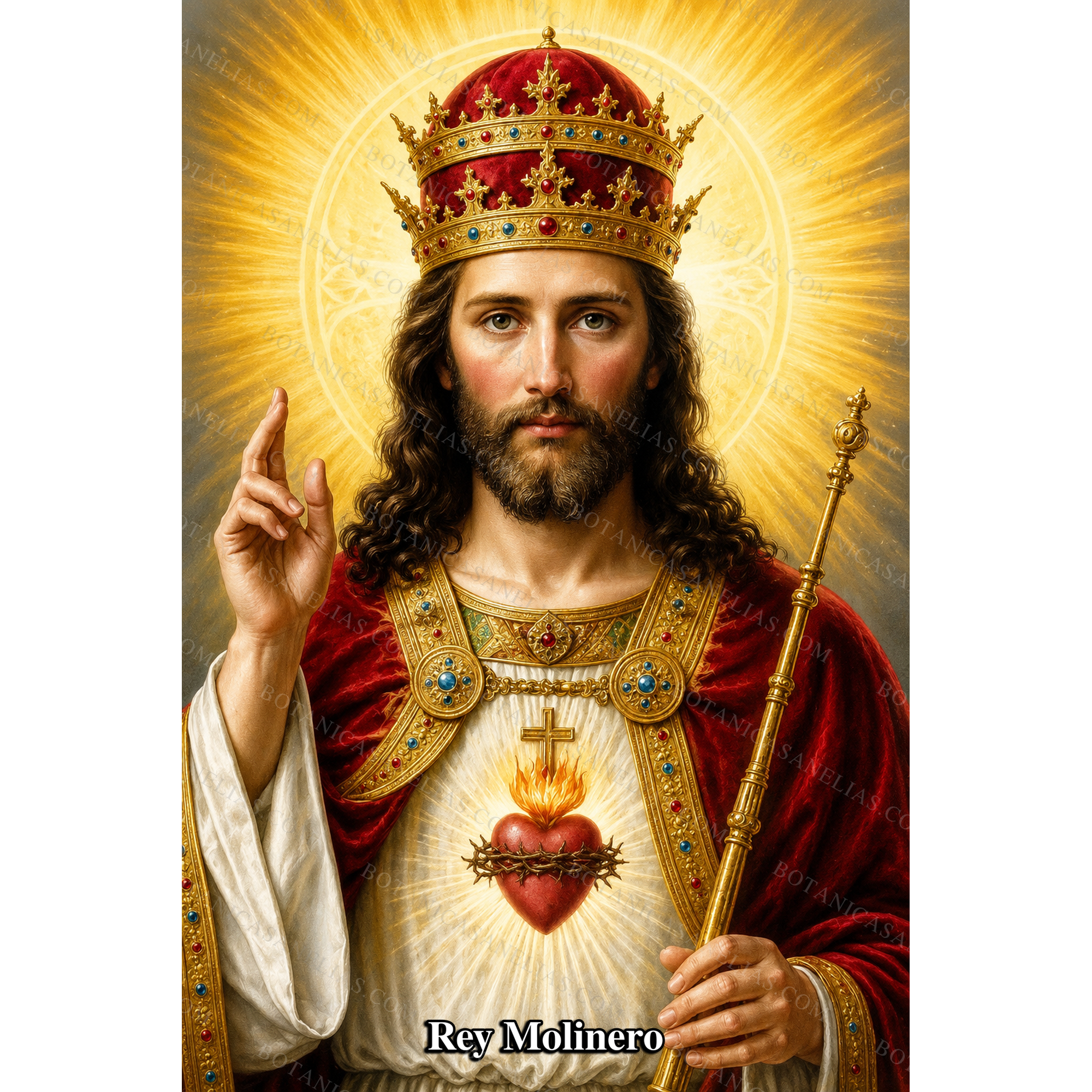 Rey Molinero Prayer Card