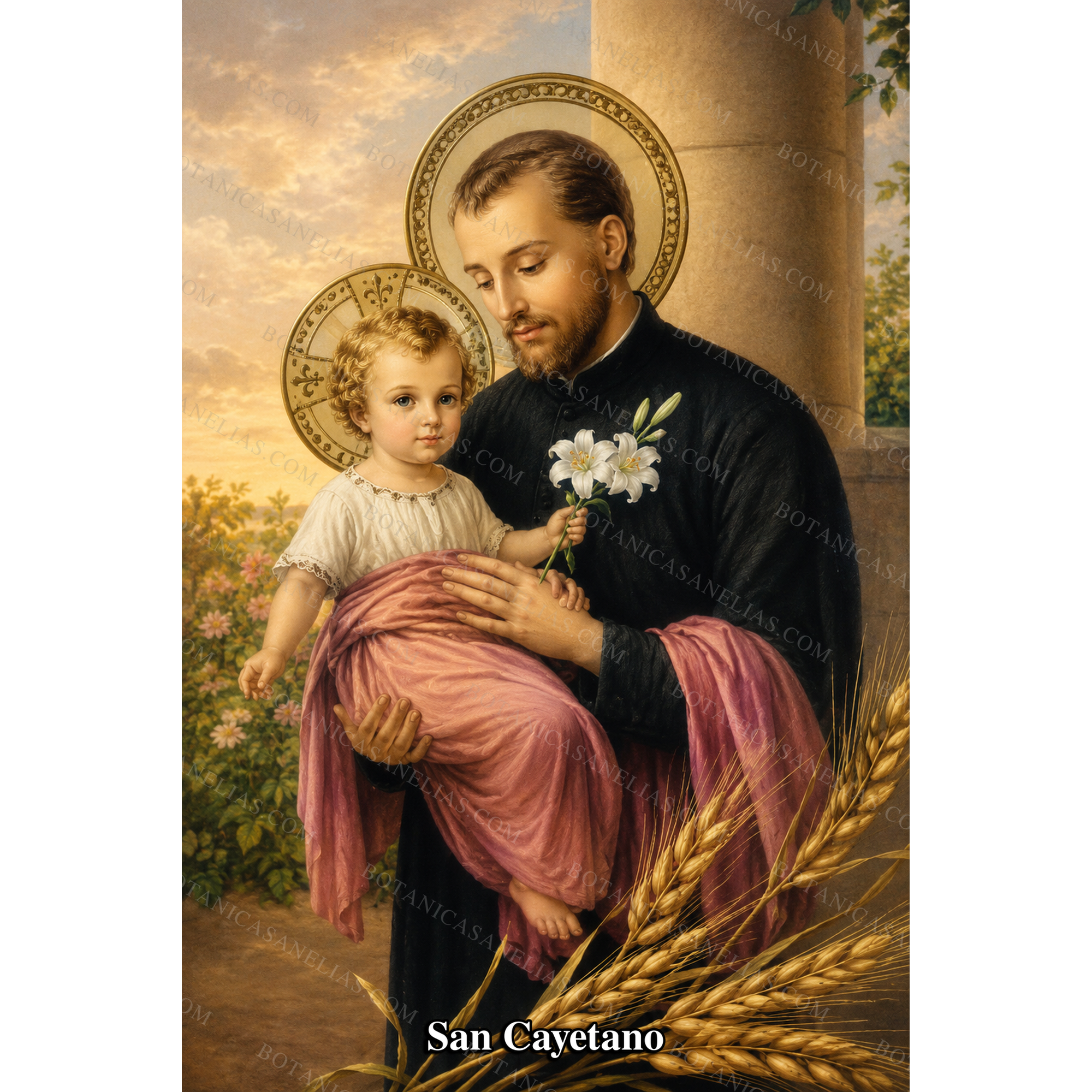 Saint Cajetan Prayer Card