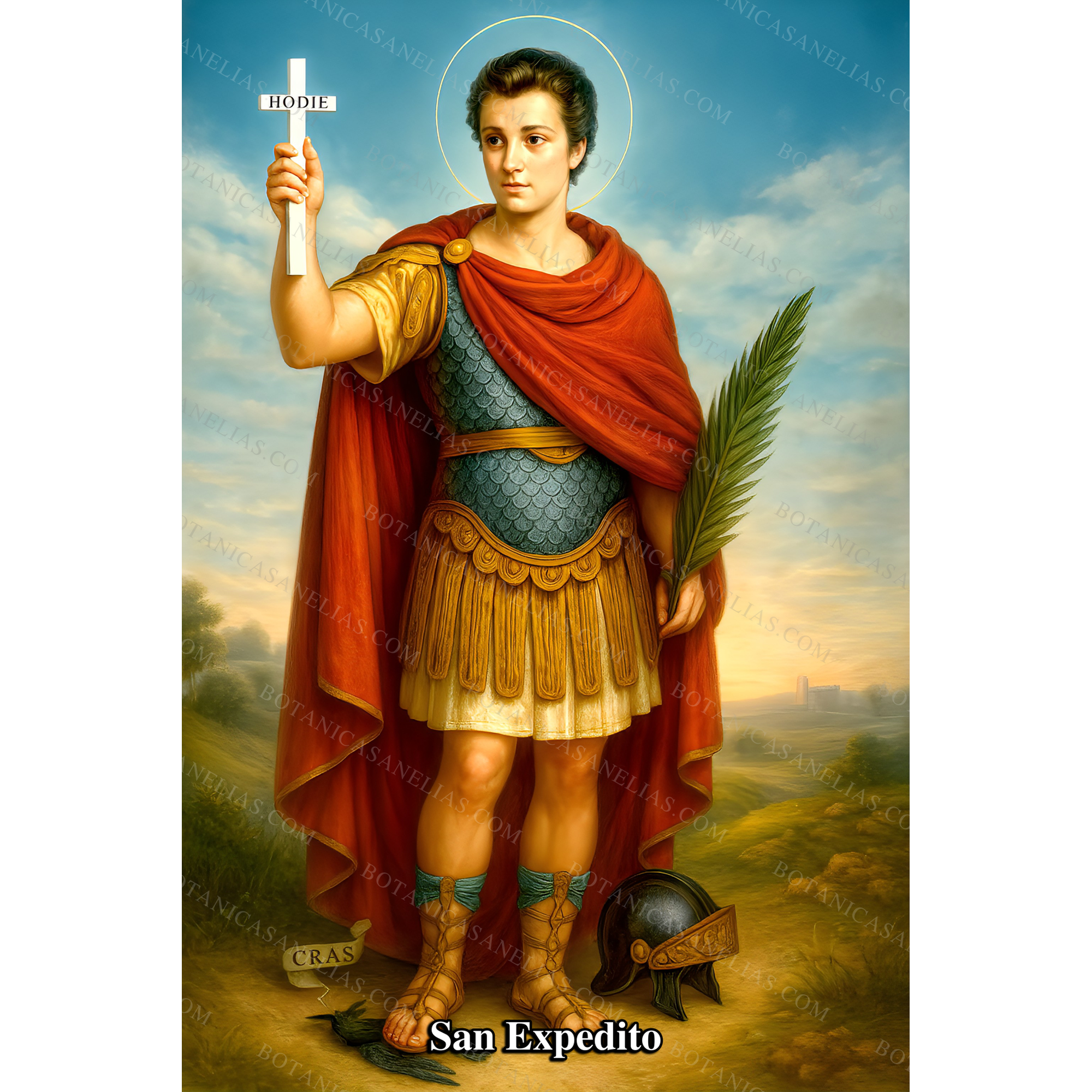 Saint Expeditus Prayer Card