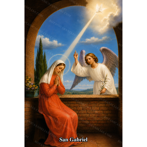 Saint Gabriel Prayer Card