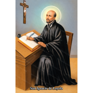 Saint Ignatius of Loyola Prayer Card