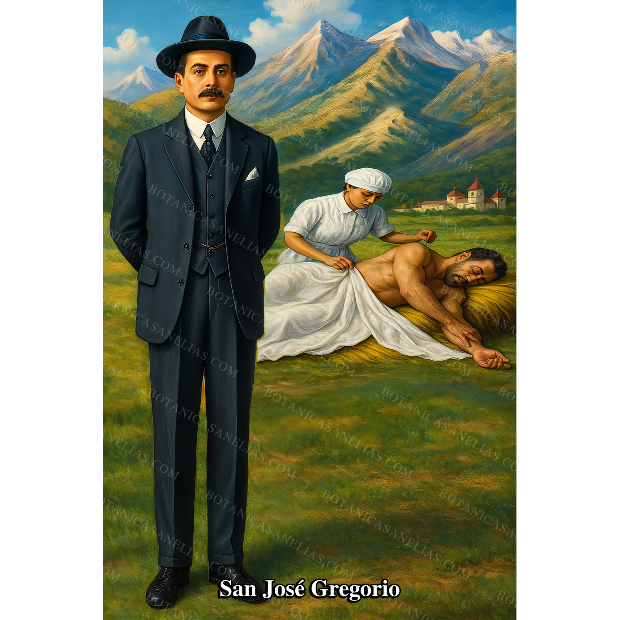 Saint Jose Gregorio Prayer Card