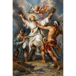 Saint Serapion Prayer Card