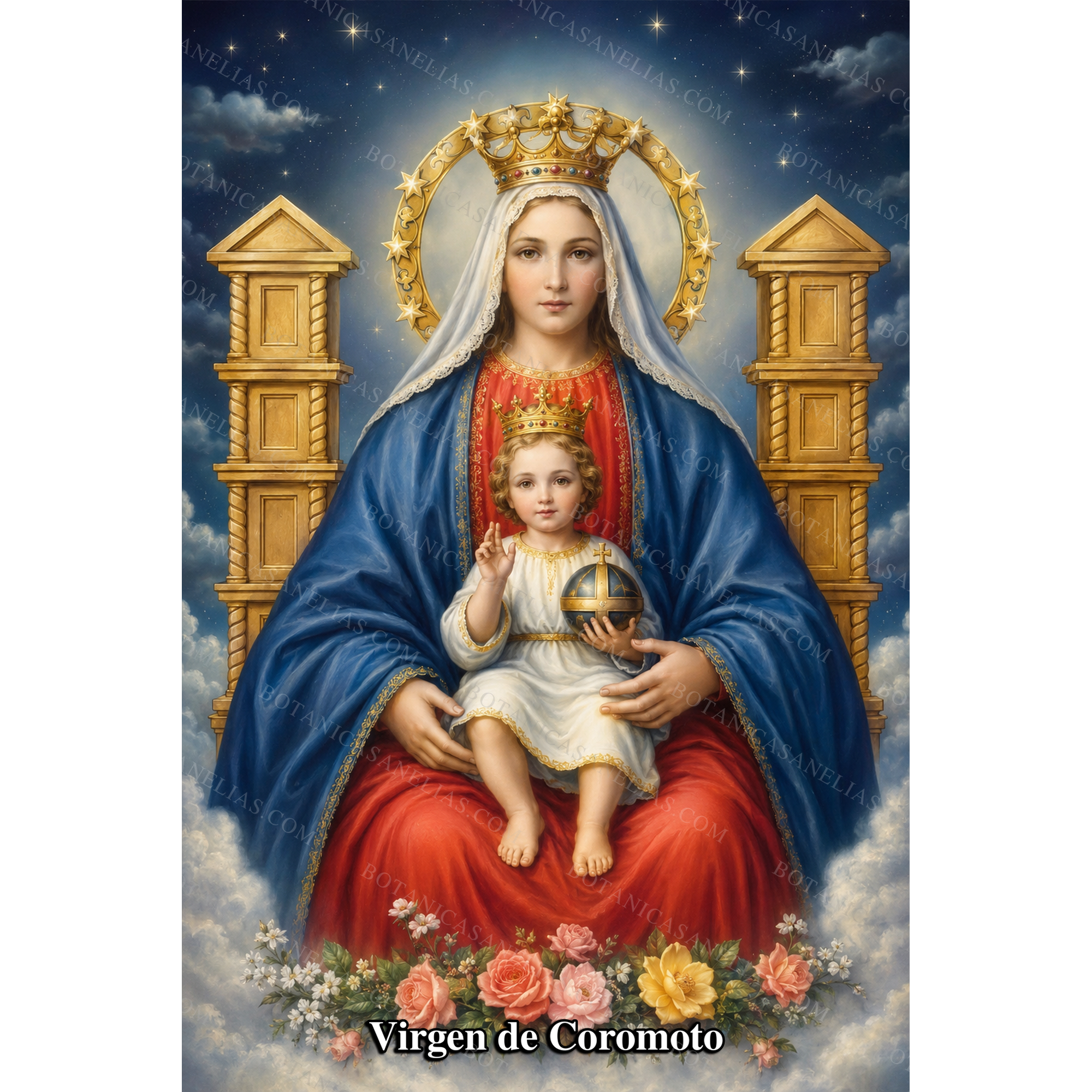 Our Lady of Coromoto Prayer Card