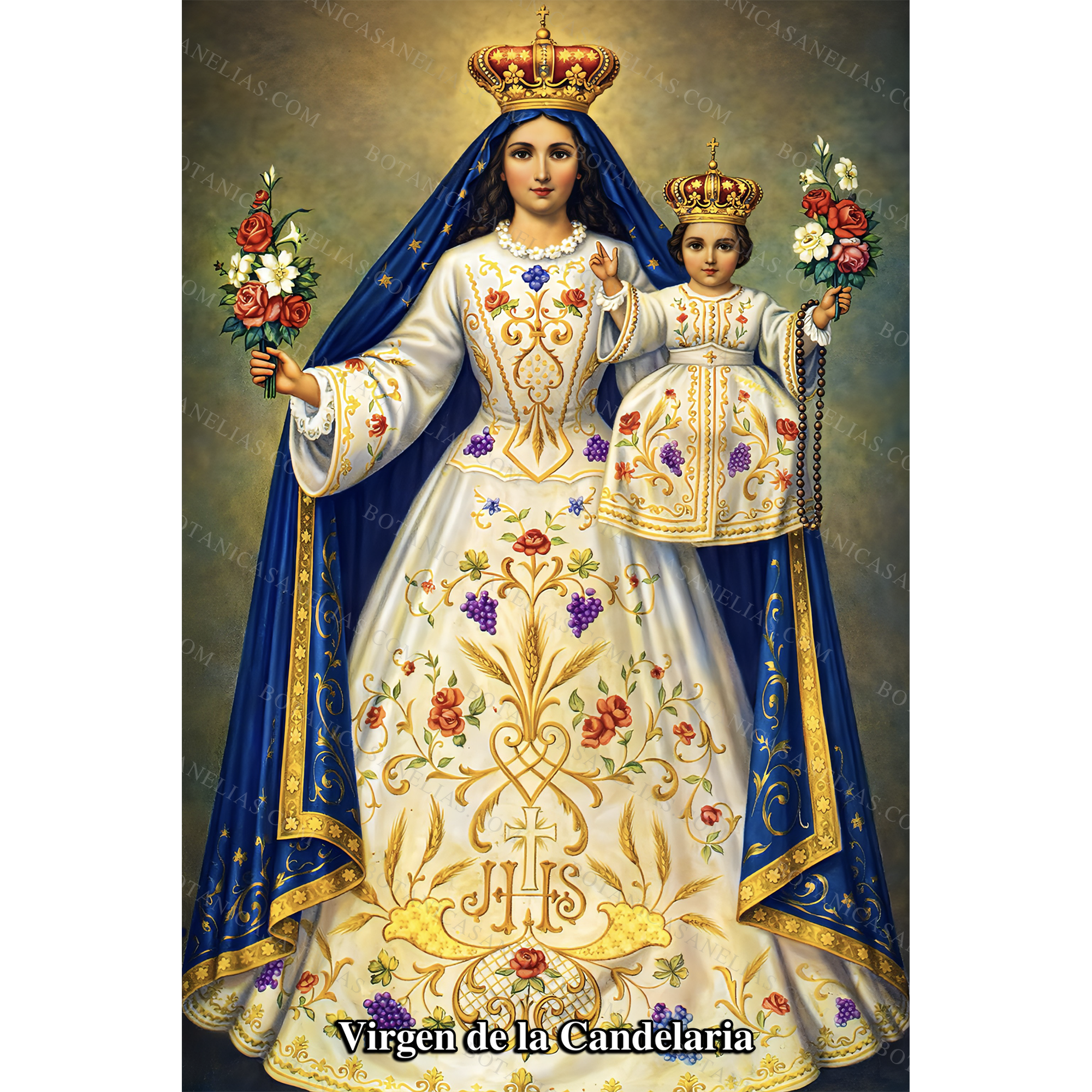 Our Lady of Candelaria Prayer Card