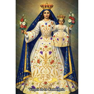 Our Lady of Candelaria Prayer Card