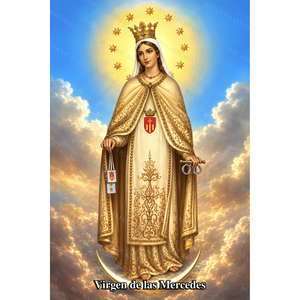 Our Lady of Mercy Prayer Card