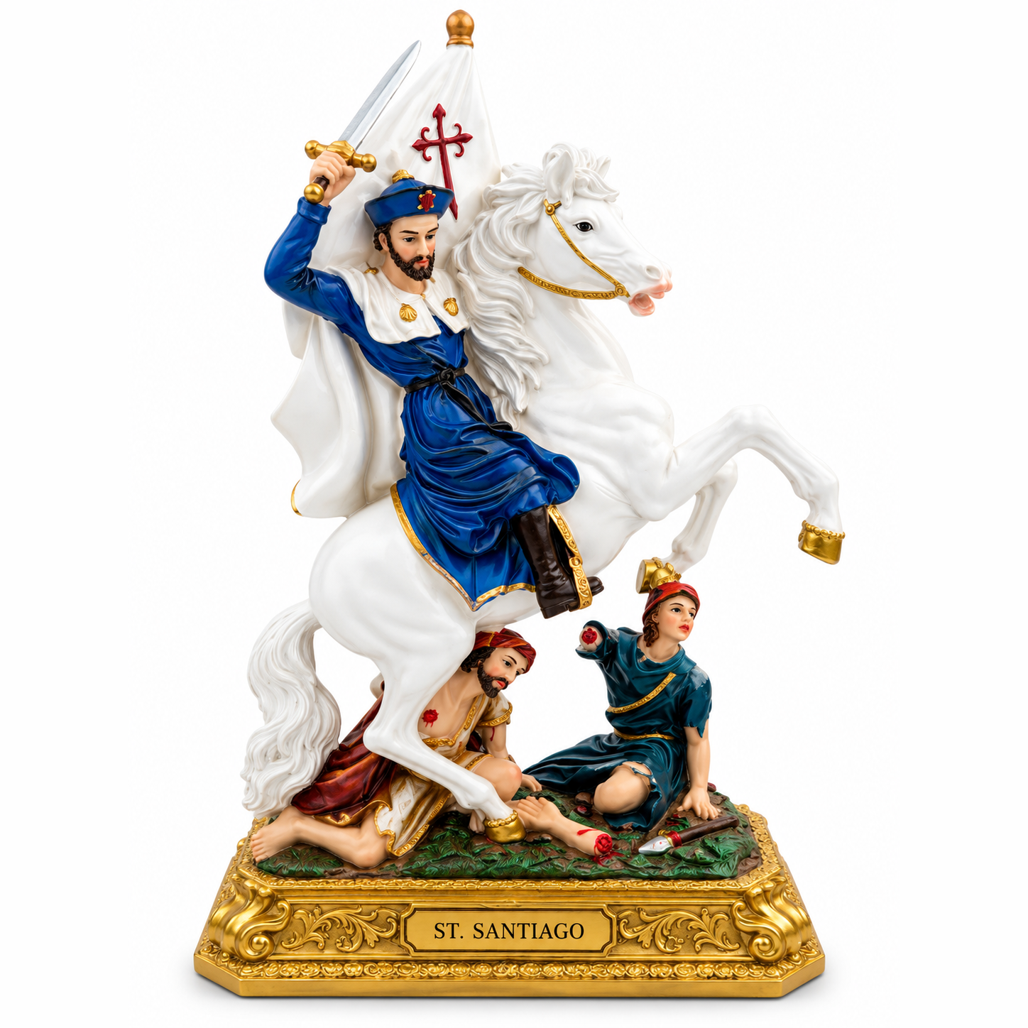 Saint James / San Santiago 12" Statue
