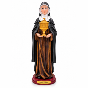 Saint Clare / Santa Clara 12" Statue
