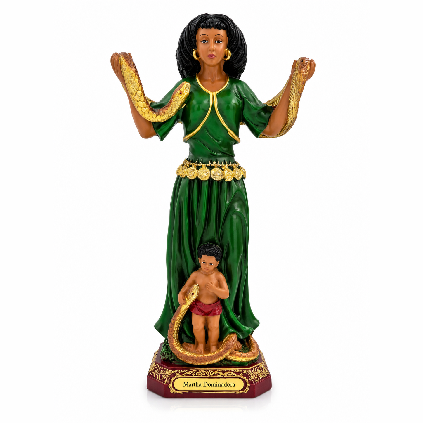 Santa Marta la Dominadora 12" Statue